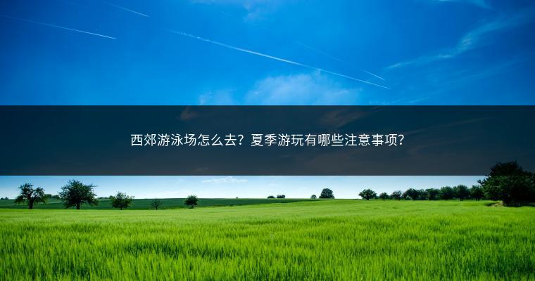 西郊游泳场怎么去？夏季游玩有哪些注意事项？