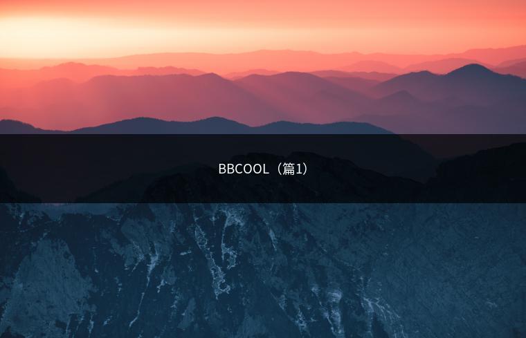 BBCOOL（篇1）