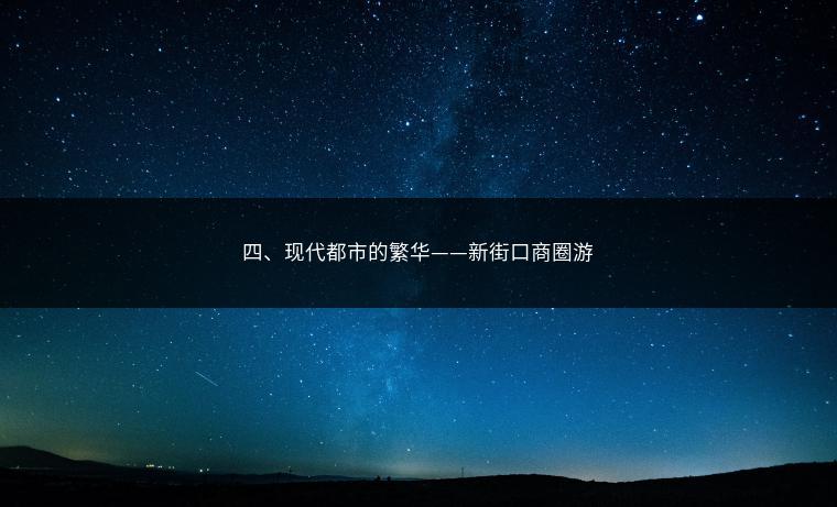 四、现代都市的繁华——新街口商圈游